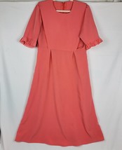 Amish Mennonite Cape Dress 40&quot; Bust/35&quot; W Feminine Modest - £29.49 GBP