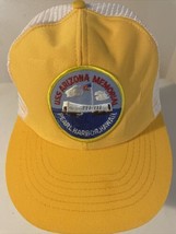 VINTAGE USS Arizona Memorial Pearl Harbor Hat Cap Snap Back M/L - $19.99
