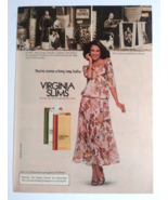 1979 Virginia Slims Cigarette Tobacco Woman Vintage Magazine Cut Print Ad - $7.99