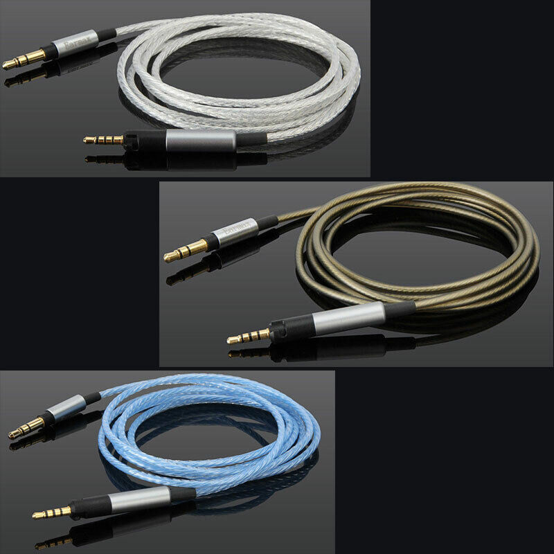 Silver Plated Audio Cable For Sennheiser HD598 HD595 HD 558 518 HD 400 PRO