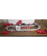 Disney Pixar Cars Super Track Mack Hidden Racetrack 2 In 1 Fold Up With ... - $150.00