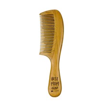 Best Mom Ever Gifts Handmade Wooden Comb Mom Birthday Gifts from Daughter Son Ne - £57.65 GBP