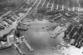 Brooklyn Navy Ship Yard Battleships, Cruisers, Carriers 1918 4X6 Photo Postcard - £7.24 GBP