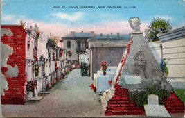 Old St. Louis Cemetery New Orleans LA Postcard PC556 - £11.93 GBP