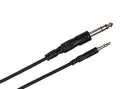 HOSA CMS-110 3.5 mm TRS to 1/4 inch TRS Stereo Interconnect Cable, 10 fe... - $18.45