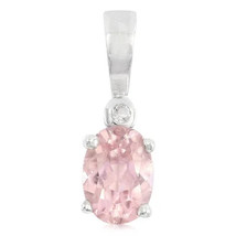 Jewelry of Venus fire  Pendant of Goddess Demeter Pink copper tourmaline silver  - £556.35 GBP