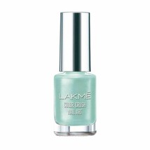 Lakme India Color Crush Nail Art Polish 6 ml (0.20 Oz) Shade M16 -Mint Blue - $14.00