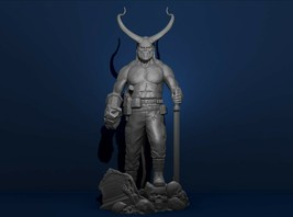 Hellboy Marvel Action Figures Model Diorama Miniature File STL for 3D Printer - £1.05 GBP