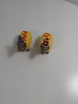 dash hounds hot dog bun salt and pepper shakers  - £4.76 GBP