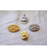 Vintage Curling Achievement Pins 1981-83 Helen Miller, Scalpers, Granites - $29.69