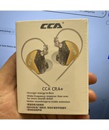 CCA CRA+ In The Ear Headphones Golden, No Mic, 3.5mm Jack, Tested Working - $68.31