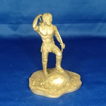 1977 Collectible Pewter - The Cree Indian - Figurine Statue: The Frankli... - $37.39