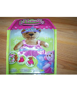 Lil Luvables Fluffy Factory Bear Doll Clothes Pink Dress &amp; Tiara Costume... - £7.96 GBP