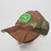 John Deere Adjustable Hat Cap Camouflage Pattern One Size Fits Most Snap... - $12.64