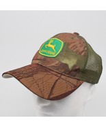 John Deere Adjustable Hat Cap Camouflage Pattern One Size Fits Most Snap... - £9.93 GBP