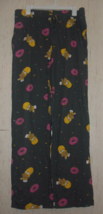 NWT MENS Homer Simpson SPRINKLES &amp; DOUGHNUTS KNIT PAJAMA / LOUNGE PANTS ... - £22.38 GBP