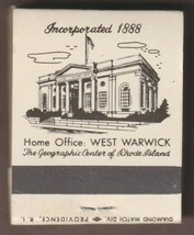 Vintage The Centreville Savings Bank Matchbook West Warwick RI Full Book... - £3.91 GBP