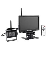 LED Backup Camera + Monitor, 12V / 24V, Compatible with Humvee M998 HMMWV - $273.47 CAD