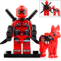 Deadpool (Play Arts Kai) Marvel Super Heroes Lego Compatible Minifigure Blocks - £2.33 GBP
