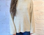Project Social T Juniper Brushed Funnel Neck Top Eggnog - $49.00