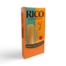 Old Stock Rico Eb Alto Clarinet Reeds Orange Box - Strength 1 1/2 - Box ... - $37.99