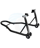 Rear Wheel Motorcycle Tire Jack Lift Swing Arm Paddles Service Stand - £67.46 GBP