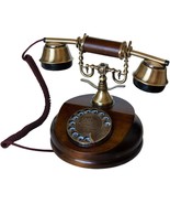 Opis 1921 Cable A: The Wood Retro Telephone/Antique Landline Telephone/R... - £147.92 GBP