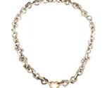 10mm Women&#39;s Necklace .925 Silver and Gold 373616 - $399.00