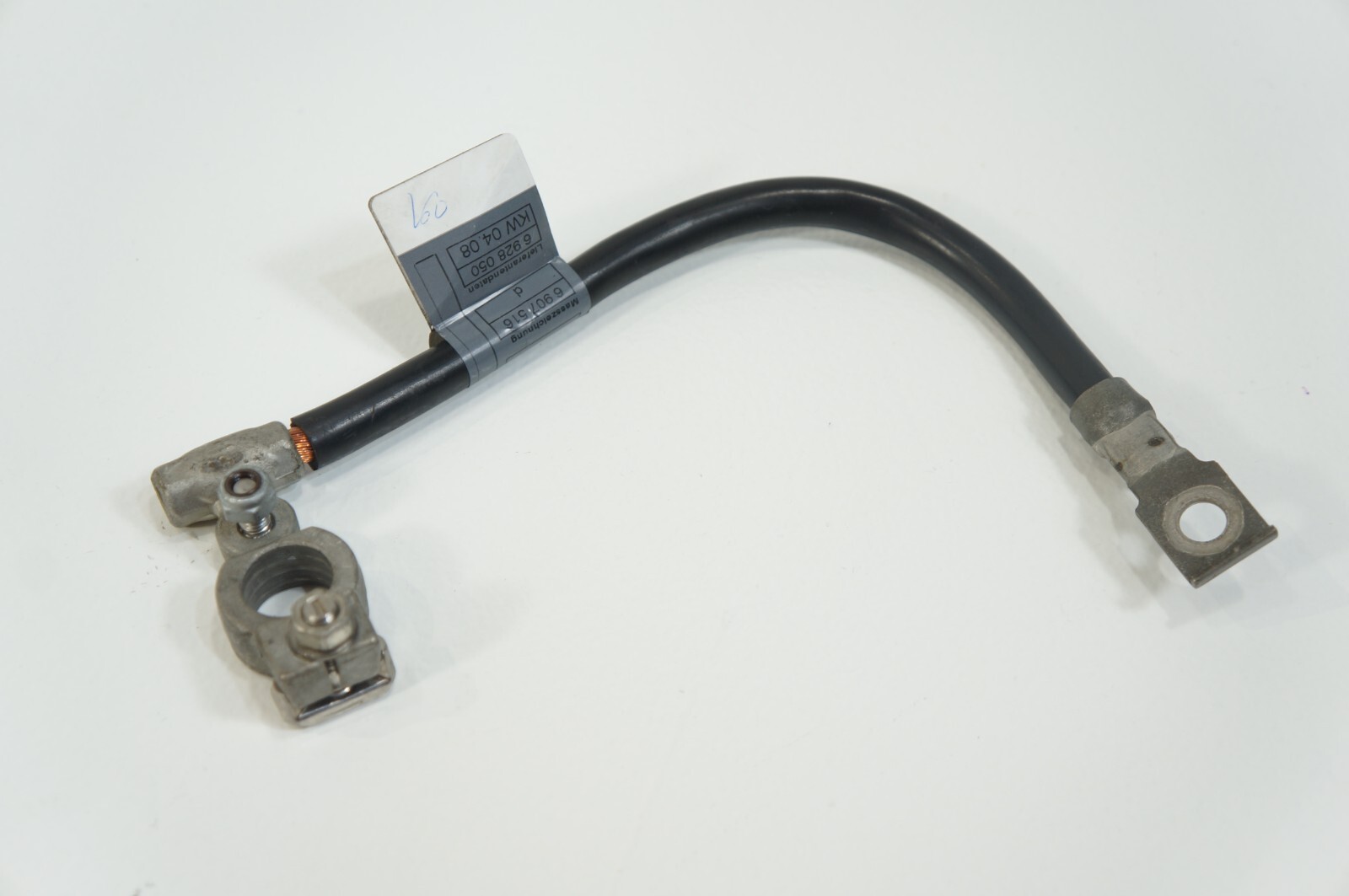 2002-2008 bmw e65 e66 750i 760li 745i negative battery cable wire clamp oem Item image 10