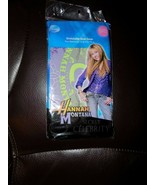 Miley Cyrus Hannah Montana Purple Book Cover School Stretchable NEW - £11.48 GBP