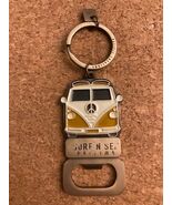Enameled Hippie Surfer Van Keychain/ Bottle Opener - €7,12 EUR