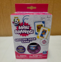 Mini Brands Grocery Grab Card Game Zuru 2021 5 Surprises - £7.60 GBP