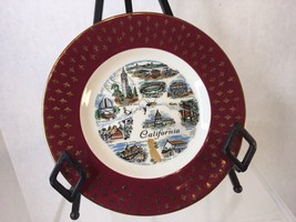 Vintage Homer Laughlin Cavalier Shape California State 7.25” Plate 1950s - £11.79 GBP