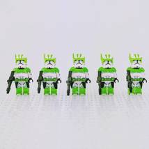 5pcs Star Wars 442nd Battalion Clone troopers Minifigures Toys - £11.98 GBP