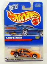 Hot Wheels T-Bird Stocker #857 Orange Die-Cast Car 1998 - €1,51 EUR