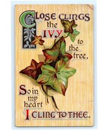 1912 Valentine Postcard With Poem - £7.40 GBP