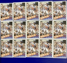 Lot of (15) 1985 Topps Baseball #649 Sid Fernandez Rookie Cards NY METS (EX/MT) - £3.87 GBP