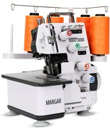 Industrial Serger Sewing Machine Heavy Duty Metal Frame Overlock Machine... - $4,634.39 MXN