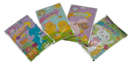 Easter Play Packs Lot of 4 Grab N Go Crayons Stickers Coloring Book - £7.17 GBP