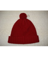 NWT Coach Red Sculpted C Signature Hat Wool/Angora Blend OSFA - $610.38 MXN