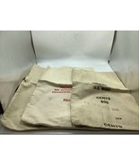Lot Of 3 Vintage U.S. MINT CENT $50 Money Coin Bank Bag Canvas Indianapo... - $353.68 MXN