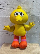 1993 Hasbro Kid Dimension Mini Big Bird Parachute Fabric Plush Sesame Street - £7.64 GBP