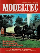 Modeltec Magazine September 1995 Railroading Machinist Projects - £7.79 GBP