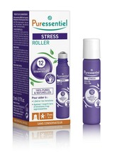 100% Natural Pure Stress Roll On 12 Essential Oils BIO Stress Relief Roll-On 5ml - £20.35 GBP