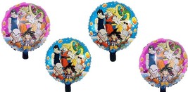 Dragon Ball Z Super Party Birthday Anime Cartoon Balloon 2 Balloon Set - £4.65 GBP