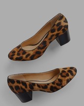 6.5 Talbots Womens Isa Calf Hair Leopard Pumps Shoes  - £54.68 GBP