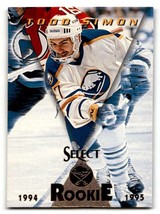 1994 Select #195 Todd Simon    Buffalo Sabres Hockey Cards EX/NM ID:57803 - $1.67