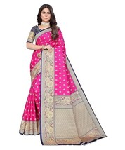 Womens Jacquard Standard Length Saree Sari Clothes Dress - £1.55 GBP