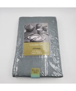 Noritake Colorwave Spill Proof Oblong Tablecloth Linens Slate Gray 60&quot; x... - $29.65