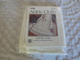 Leisure Arts Polyacrylic 18-COUNT Soft White ABBY CLOTH #11668 - 58&quot; x 1... - £14.77 GBP